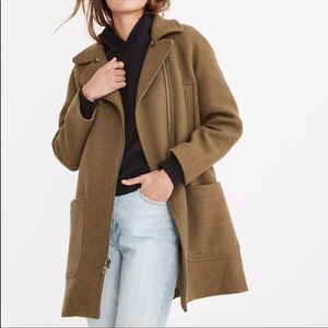 Madewell Eldridge Zip Coat XS